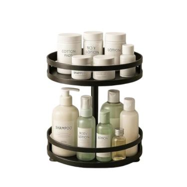 Imagem de Organizador Giratório 360° Multiuso – Bandeja Rotativa para Cozinha, Banheiro, Despensa e Escritório, Prático, Compacto e Versátil