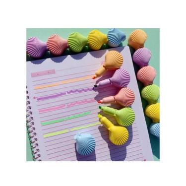 Imagem de Marca texto concha sereia c/ 5 cores - ONE METER SUNSHINE