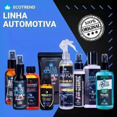 Imagem de Kit 2 Itens Ultra Finish Revitalizador De Plásticos E Borrac ECOTREND 