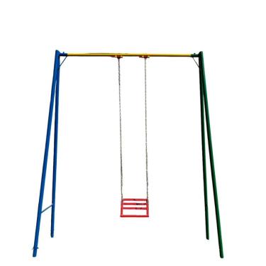Imagem de Balanço Infantil 1 Lugar C/ Encosto Colorido 1 Lugar