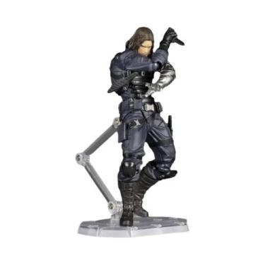 Imagem de Soldado De Inverno Bucky Barnes Revoltech Anime Action Figure Kaiyodo 