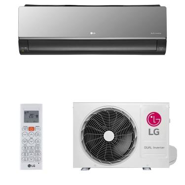 Imagem de Ar Condicionado LG Split Hi Wall Nano Quente/frio 18.000 BTUS Inverter Cinza 220V S3-W18KLR7