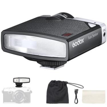Imagem de Câmera Flash Godox Lux Junior Retro GN12 6000K para Fujifilm
