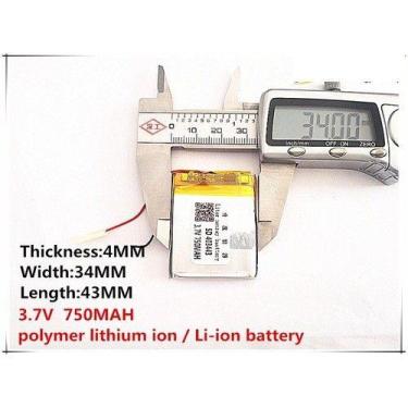 Imagem de Bateria 3,7v 750mah  Aquarius Discovery 3,5 - bgb