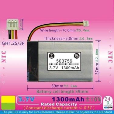 Imagem de Bateria Gps Nuvi Pn 361-00019-11 361-00019-40 - bgb