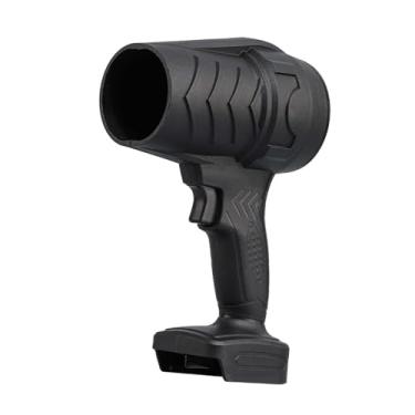 Imagem de IEUDNS Soprador de folhas sem fio, ferramenta de limpeza de carro, ventilador de jato de turbina portátil, removedor de poeira para oficina, janela, teclados, Preto