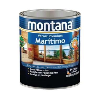 Imagem de Verniz Marítimo Fosco 900ml Montana - Proteção UV e Resistência - Para