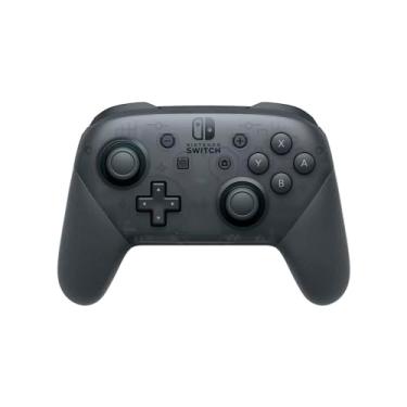 Imagem de Nintendo, Controle Nintendo Switch, Pro, Sem Fio, Vibração HD, Controle de Movimento, Funcionalidade Amiibo Embutida, Cinza