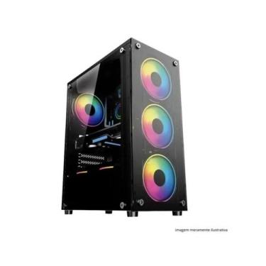 Imagem de PC Completo i7 16GB, SSD 1TB, RX 580 8GB, Kit gamer, Monitor 21,5 Wind