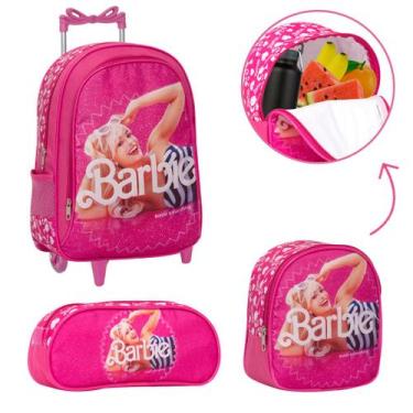 Imagem de Mochila Infantil Barbie Filme Rodinhas Reforçada Lançamento - TOYS 2U