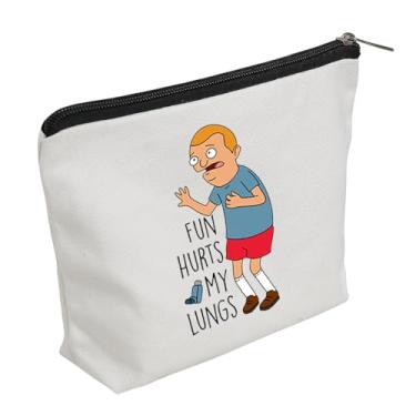 Imagem de WZJHCL Bobs Bolsa de Maquiagem Rudy Kit de Cosméticos Rudy Bobs Bolsa de Armazenamento Rudy Fun Hurts My Lungs, Pulmões, Tendência
