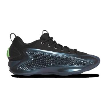 Imagem de Adidas Anthony Edwards 1 Low - Escola para meninos (JQ6131, verde/preto), Verde/preto, 18