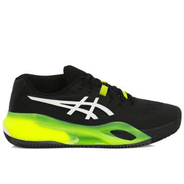 Imagem de Tênis Asics Gel Resolution X - Clay - Saibro - Preto e Limão
