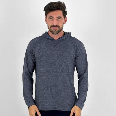 Imagem de Camiseta Dixie Manga Longa com Capuz Masculina-Masculino