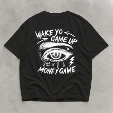 Imagem de Camiseta Masculina Oversized Streetwear Academia Minimalista - Helvog,