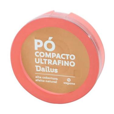 Imagem de Pó Compacto Dailus Ultrafino D6 Cor Médio 10g