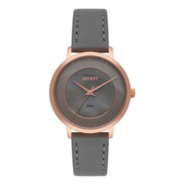 Imagem de RELOGIO ORIENT ANALOGICO CINZA COURO CINZA FRSC0022 G1GX