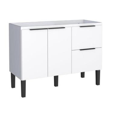 Imagem de Gabinete / Balcão CIS de Cozinha em MDF / MDP para Pia de 1.20m 2 Port