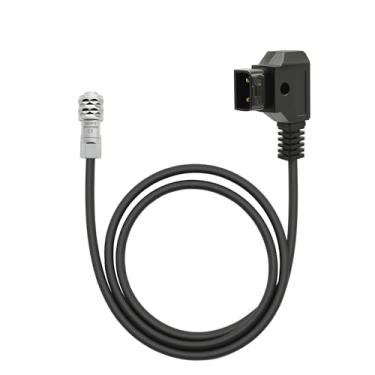 Imagem de Chikoni Cabo de alimentação BMPCC D-Tap para 4K 6K Pro adequado para câmera Blackmagic Pocket Cinema 4K e bateria de montagem em V dourado, Weipu SF6 2 pinos fêmea para torneira P, 152 cm