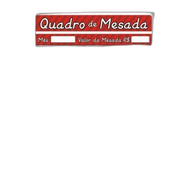 Imagem de Ímã De Geladeira Painel Magnético Educativo Vermelho