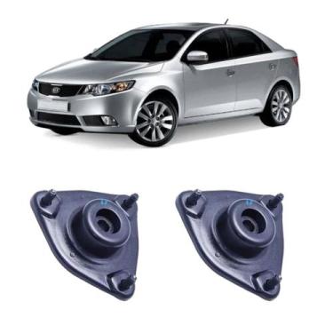 Imagem de Par coxim batente amortecedor dianteiro cerato 2009 a 2015 - Solupe Pa