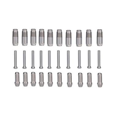 Imagem de QANYEGN Bebedora do mamilo de frango, mamilos de água em aço inoxidável, alimentador de água de cabra de aves com alfinetes de disparo para animais de fazenda