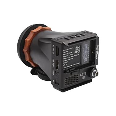 Imagem de Portkeys LEYE III EVF Visor eletrônico 2,4" 1440×900 Monitor LCD com entrada HDMI 4K, ajuste de dioptria +8D até -3D, para DSLR e câmera de filme
