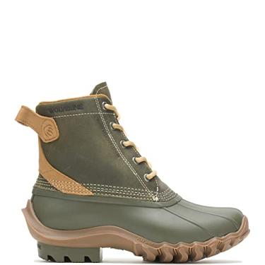 Imagem de WOLVERINE Bota feminina Torrent impermeável, Oliva, 6.5 Wide
