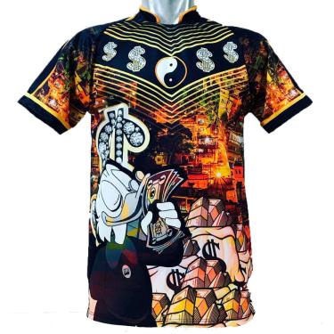 Imagem de Camisa/Camiseta Pousadão Milionário - Tio Patinhas - Cifrão