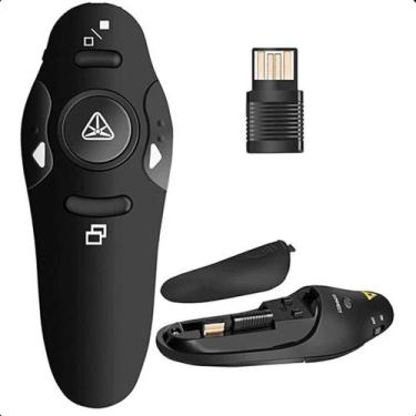 Imagem de Apresentador Sem Fio para Powerpoint, Laser e Controle - ASAF