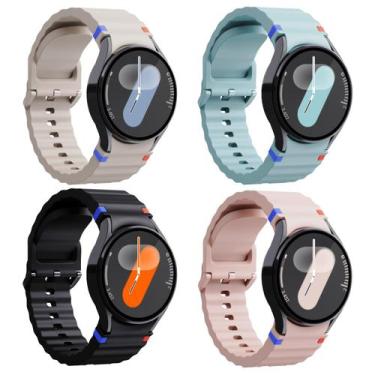 Imagem de Pulseira esportiva Eirloiyra Silicone para Samsung Galaxy Watch 7