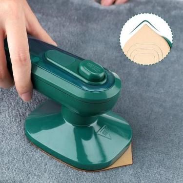 Imagem de Mini Ferro Portátil A Vapor De Passar Roupas Para Viagem Cabe Na Mala 