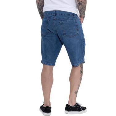 Imagem de Bermuda Jeans Masculina Destroyed Premium Tendência Men - 5 estilos, A