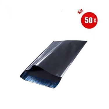 Imagem de Envelope segurança plástico 40x50 lacre sedex correios 50un - LCG Elet