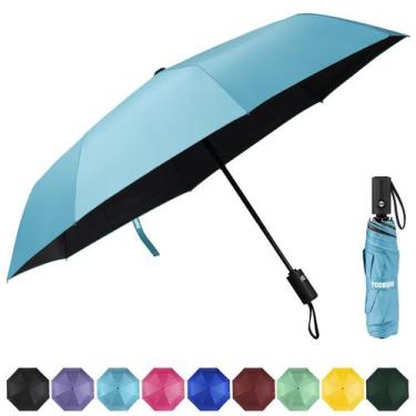 Imagem de Guarda-chuva Yoobure Windproof Travel, automático, proteção UV 50+