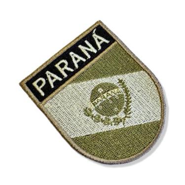 Imagem de BE0174E-003 Bandeira Paraná Patch Bordado 6,8x8,0cm - BR44