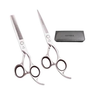 Imagem de Tesoura Profissional De Cabeleireiro 6.0 440C Ferramentas De Barbeiro 