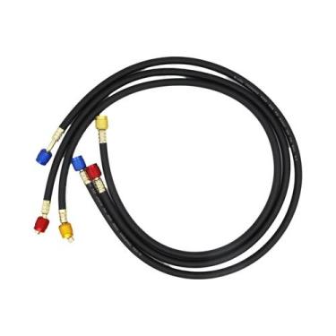 Imagem de Conjunto De Mangueiras De Carga De Ar Condicionado SAE R410A 1/4'' 800