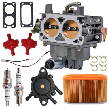 Imagem de Carburador 0E25480SRV adequado para Generac Guardian E0506 0E0506 E2548 0E2548 0E25480ESV, substitui #0G4612 0K1588 GP15000 GP17500 GT760 GT999 0 GTH9 90 carburadores com bomba de combustível