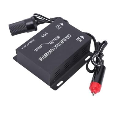 Imagem de Akozon Conversor de Energia de 120W a 240W DC 24V a 12V Eficiente de Dissipação de Calor Rápido Transformador de Energia à Prova de Choque (20a)