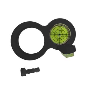 Imagem de MotiveTech Nível de Bolha, Nível de Bolha Pequeno, Acessórios de Precisão Leves E Portáteis para Móveis de Marcenaria, Preto, Tamanho real