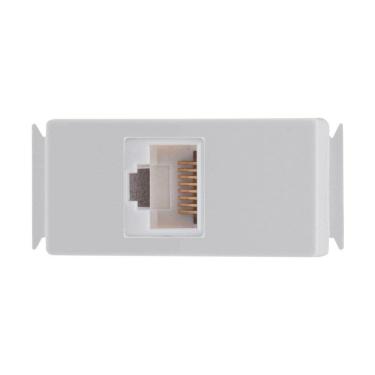 Imagem de Tomada Modulo Aria Tramontina RJ45 Categoria 6 Branco