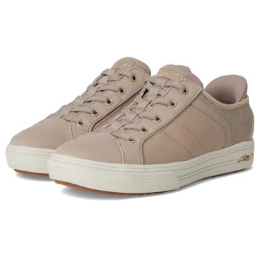 Imagem de Skechers Tênis feminino Arcade-Forever confortável sem cadarço, Cinzento-acastan, 8.5 Wide