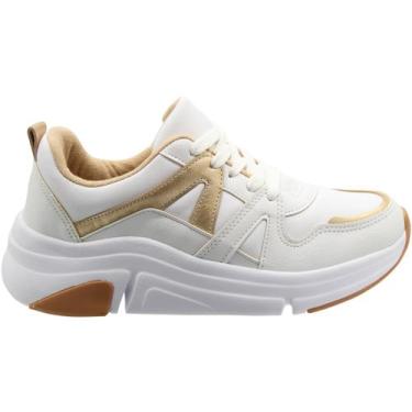 Imagem de Tênis Jogging Modare Ultraconforto Napa Suprema Feminino, Branco, 36