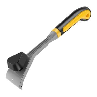 Imagem de Raspador de carboneto ergonômico raspador de carboneto antiderrapante raspador de carboneto com cabo de plástico ferramenta raspadora de tinta reutilizável ferramenta raspadora multisuperfície uso