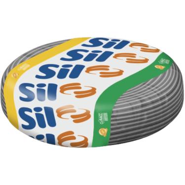 Imagem de Cabo Flexsil de Cobre 2,50mm 750 Volts Cinza com 100 Metros - 00003.018.008.1.06 - SIL