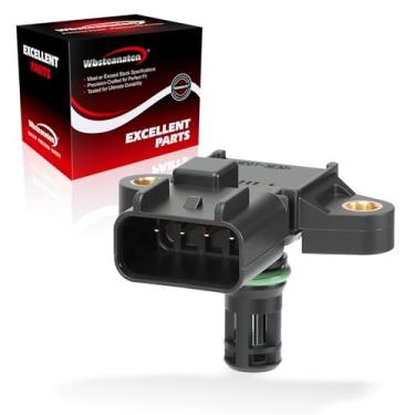 Imagem de MAP Sensor Manifold Pressão Absoluta: Compatível com Ford Lincoln EcoBoost V6 3.5L Duratec V6 3.5L, 5WK96848 AA5A-9F479-AB