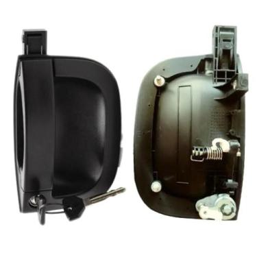 Imagem de Maçaneta Externa Da Porta Dianteira Direita Com Chave Compatível Bongo