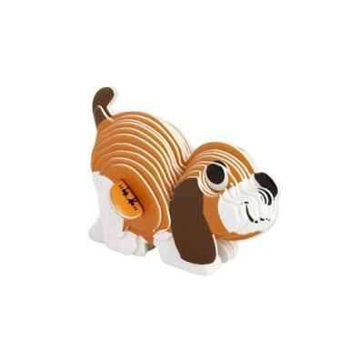 Imagem de BRW Quebra-Cabeça 3D Infantil Cachorro 20 Peças