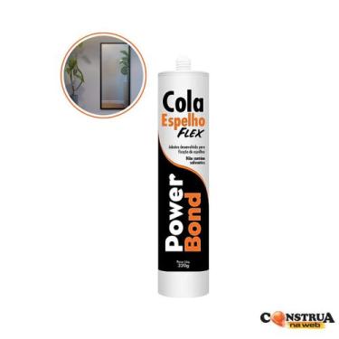 Imagem de Adesivo Silicone Cola Fixação Espelho Flex Power Bond 320g B